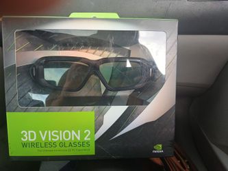 3 D VISION 2 WIRELESS GLASSES