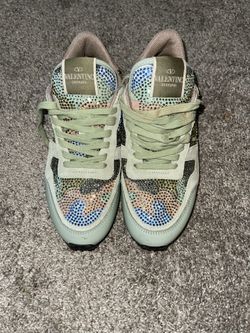 Authentic Swarovski Valentinos Size 37