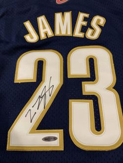 Lebron James Autographed Jersey
