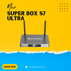 SuperBOX Super box S7 Models Max, S7 Pro, S6 Ultra, Supreme & Vsee V6 Plus, V6 Max Vsee Elite Mini, Elite Ultra 8 Authorized Wholesale distributors 