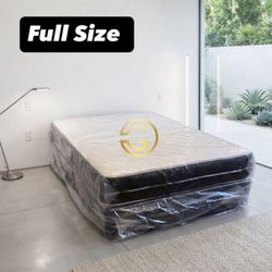 Full Size Mattress Set – Medium Comfort – Available Today 🚚