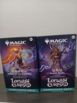 Magic the gathering Lorwyn Eclipsed commander deck sealed