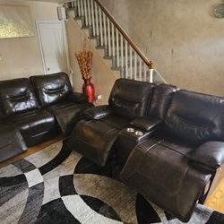 Reclining Sofas & Loveseat 