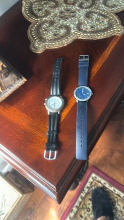 Two retro watches. For watch collectors out there.
