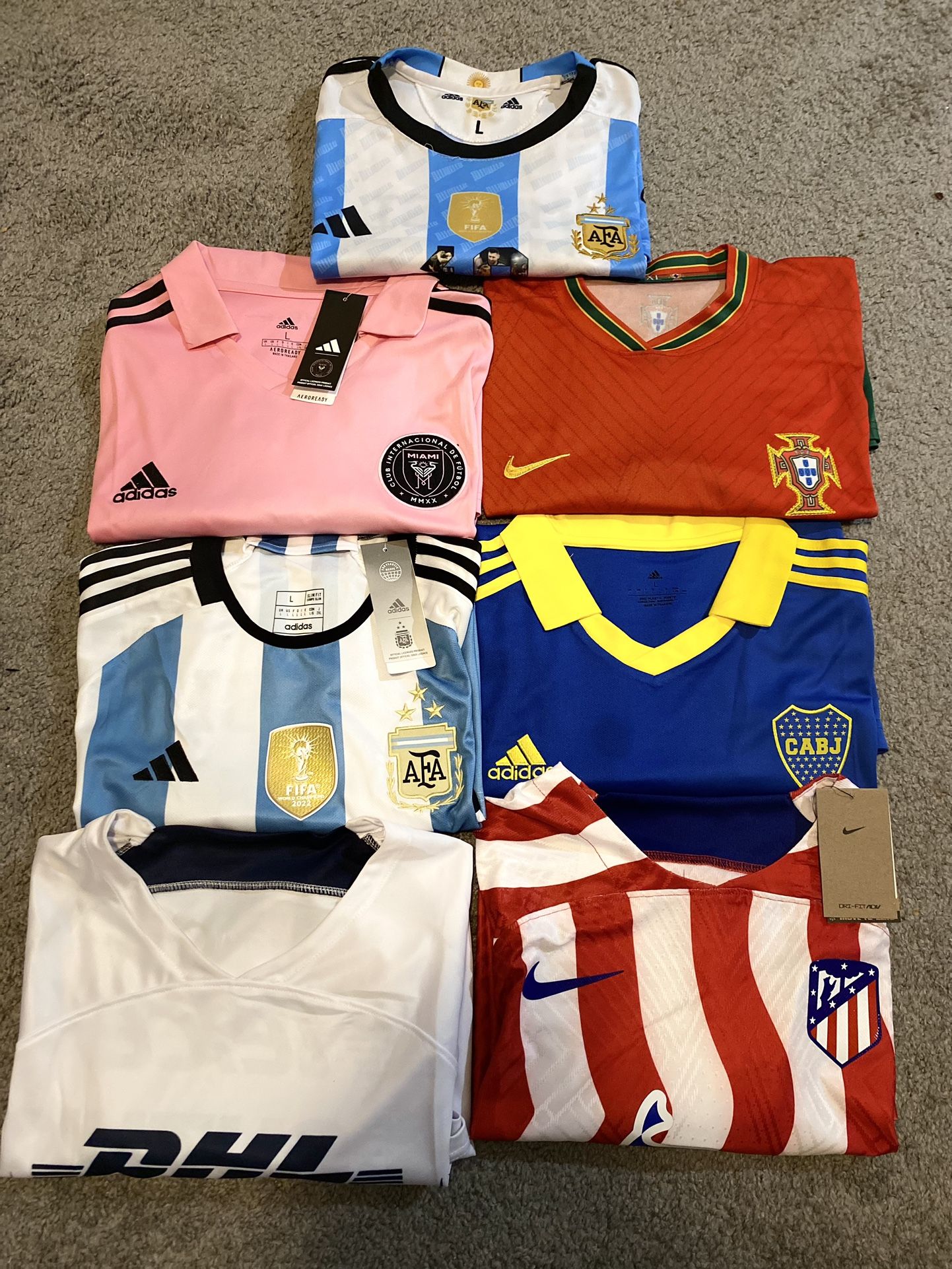 Distintas Camisetas De Futbol Calidad 5G