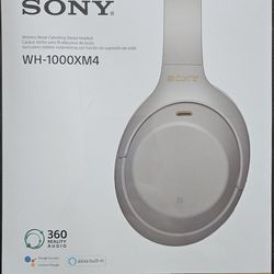 Sony Wh-1000xm4 Bluetooth Headphones. new Sealed 