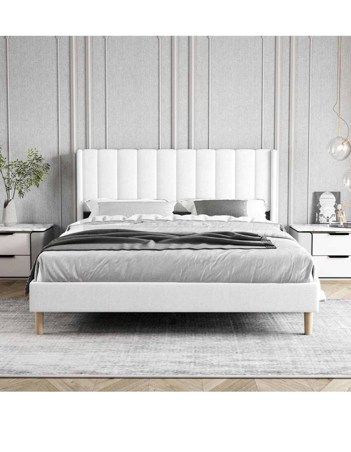 White Bed Frame