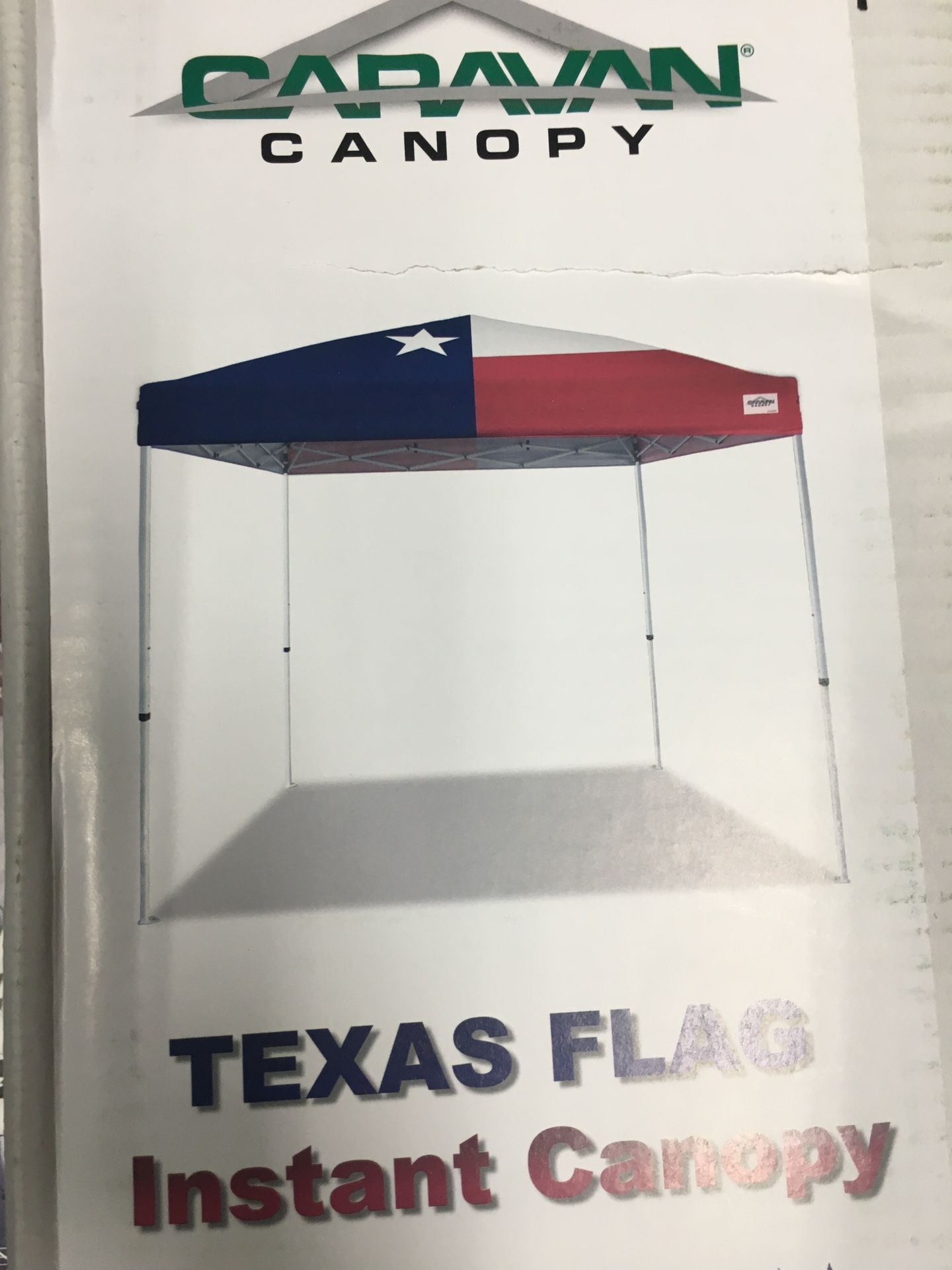 10x10 Texas Flag Canopy