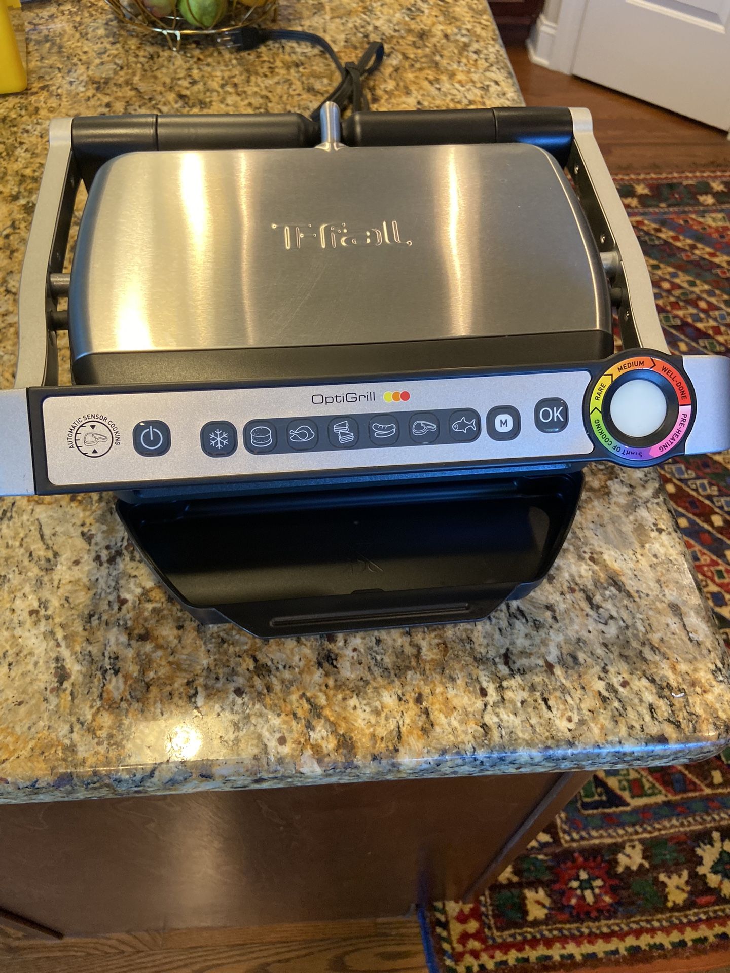 tfall indoor grill brand new with removable plates