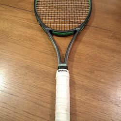 Rare Head Prestige 600 Classic Flex Tennis Racket Made In Austria - Added Wilson Pro Overgrip 4 3/4 Grip Size 