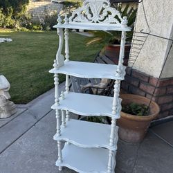 Beautiful Victorian 5 Tiered Stand 53x19x12