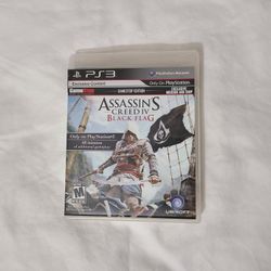 PS3 Assassin's Creed IV Black Flag Video Game