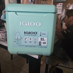 Igloo Ice Cooler And Indoor / Outdoor Blanket