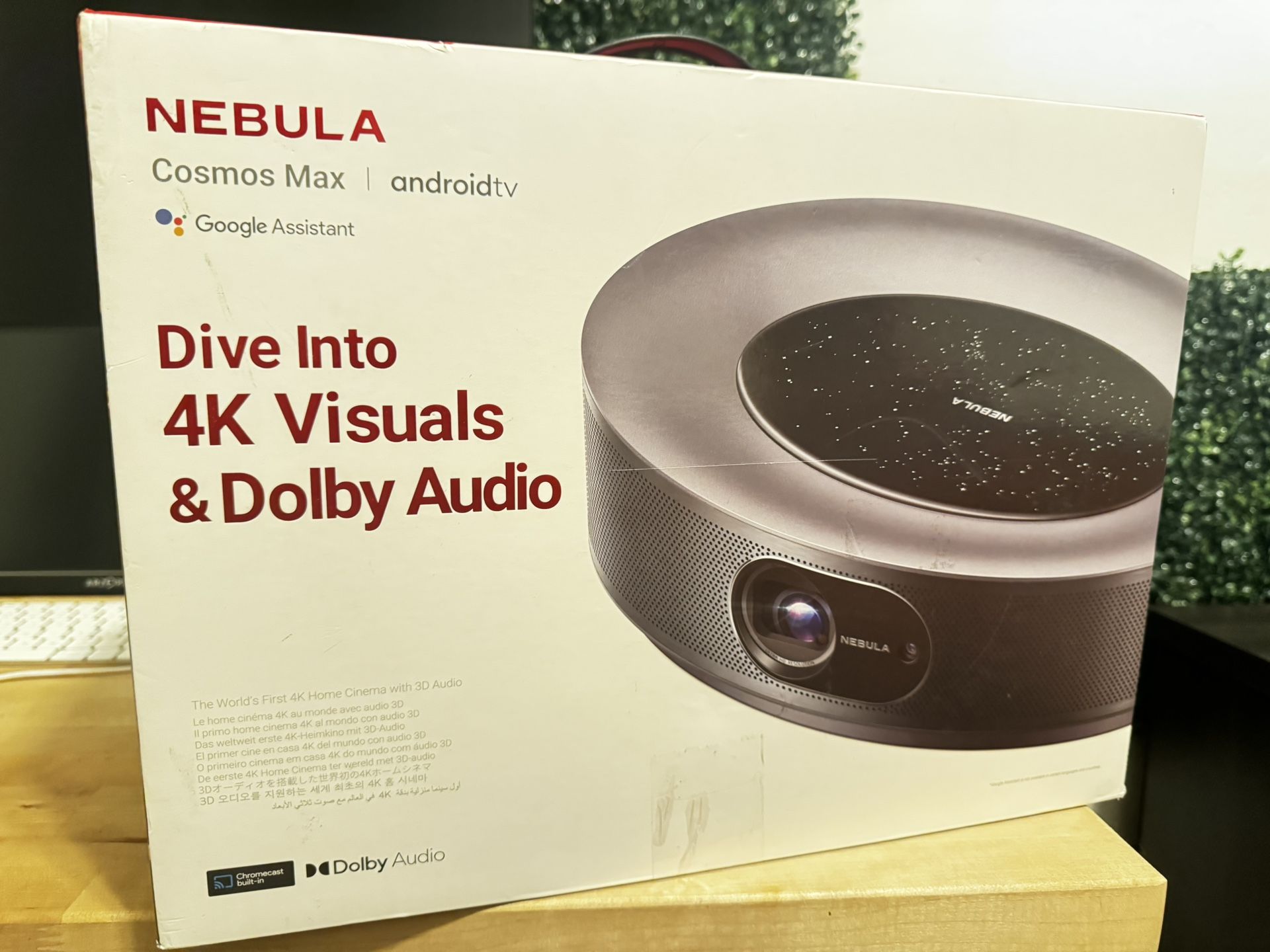 Nebula Cosmos Max 4K Projector