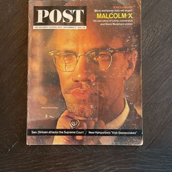 Malcolm X Special Post Magazine 