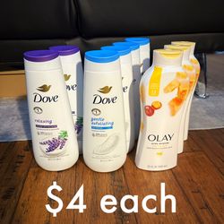 Olay And Dove Body Wash (household bundle)