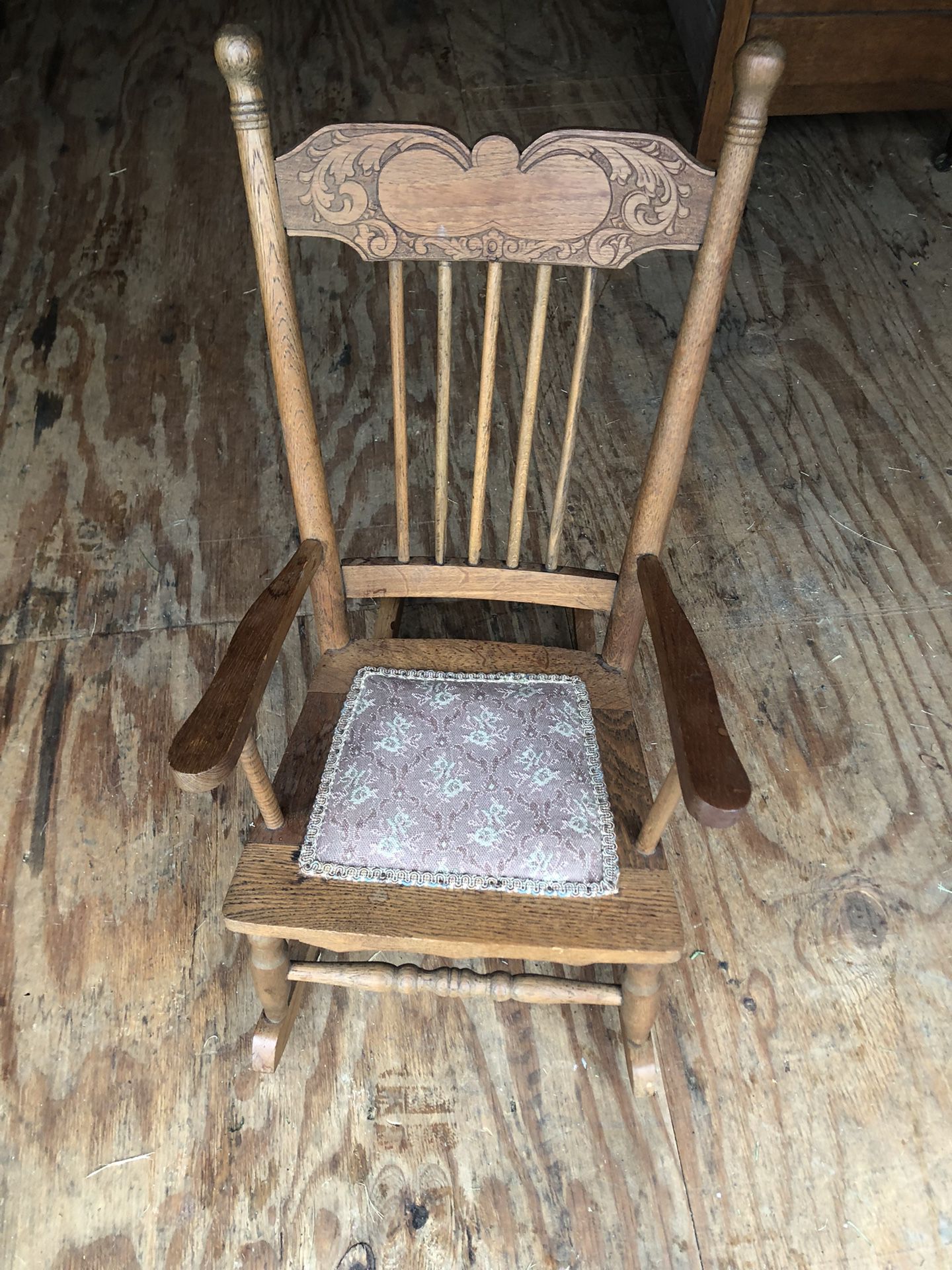 Vintage Child’s Rocking Chair