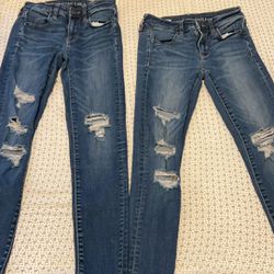 American Eagle Jeans Sizes On Pictures 