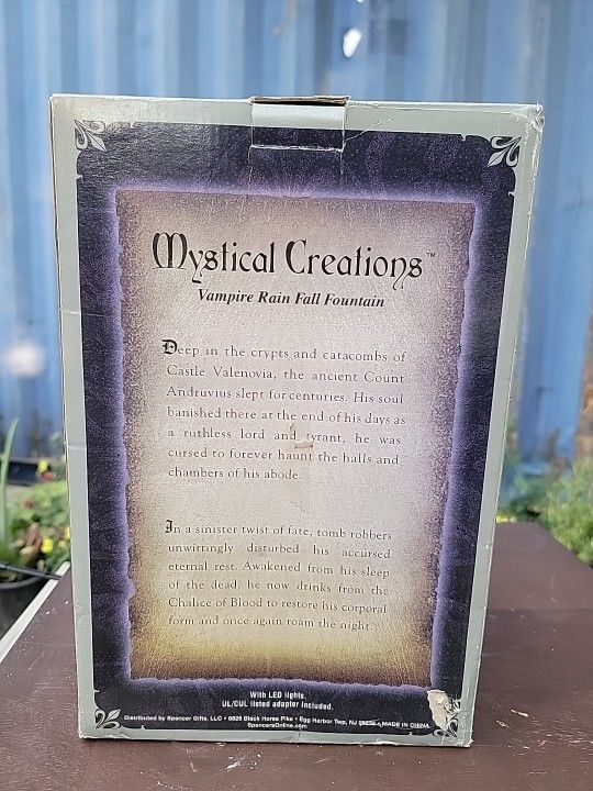 Mystical Creation Vampire Rain Fall Fountain