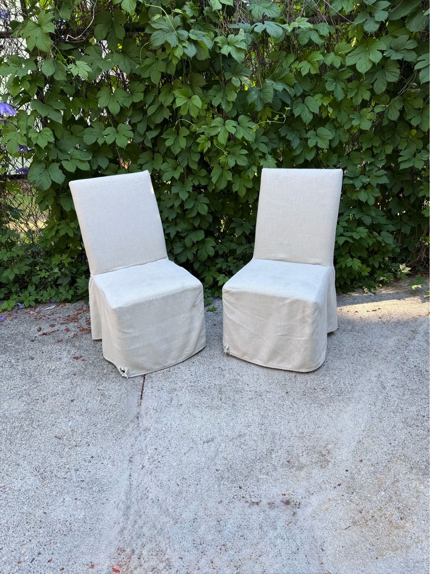 Pottery Barn Dining Chairs (2)