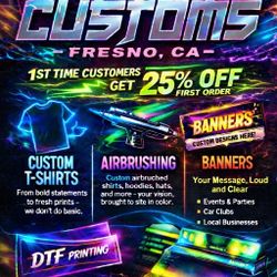 Custom Shirts And Airbrushing 