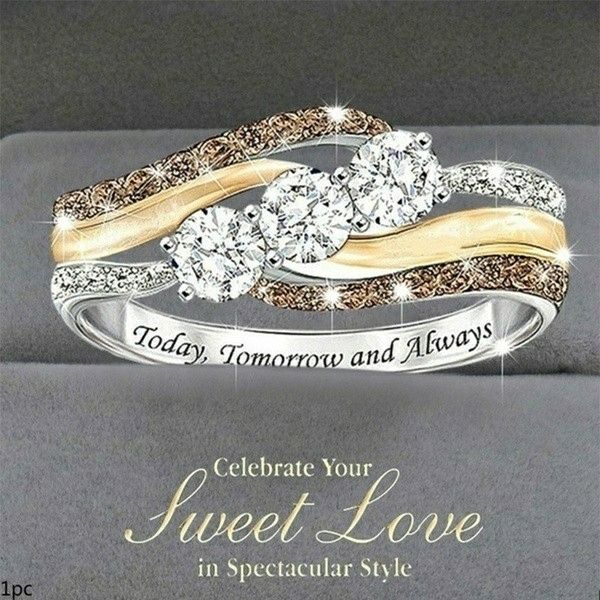 Sweet Love 3 Diamond Wedding Band