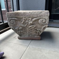 Old Capital For Coffee Table Base