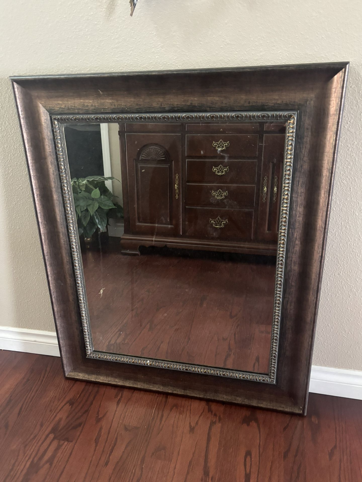 Large Framed Mirror