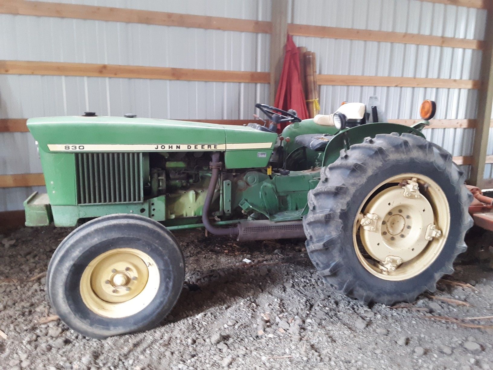 John Deere 830 tractor