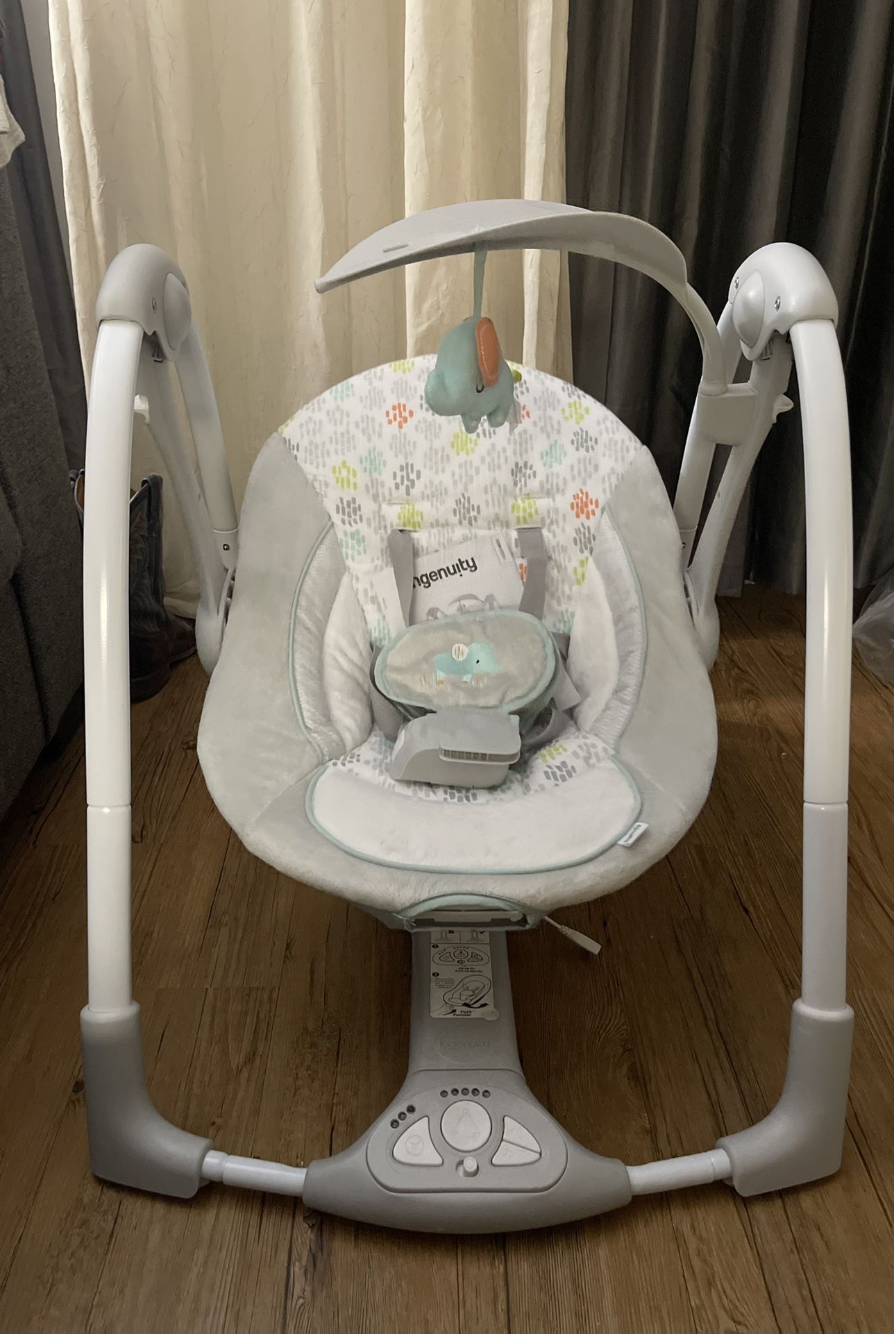 Ingenuity 2-in-1 portable Baby Swing & Infant Seat 