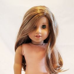 American Girl doll lea & Book good condition