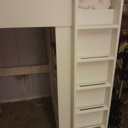 IKEA  Loft Twin Bed White