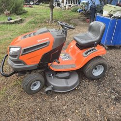 Clean Husqvarna Riding Mower - Pro-Level 20HP Briggs Engine Swap!