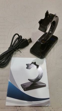 Fitbit alta charging dock.