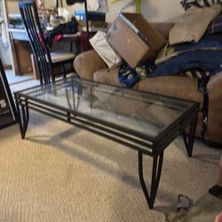 coffee table with 2 side tables 