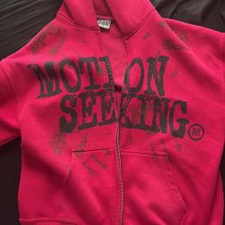motion seeking hoodie