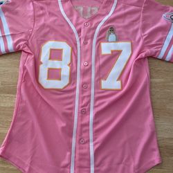 Taylor Swift BF Pink Jersey Small -New