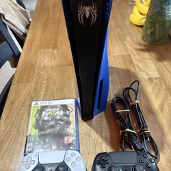 Like new Ps5 Spiderman edition 🕸️