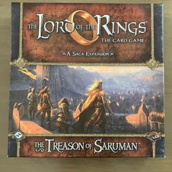 LotR LCG - The Treason of Saruman Saga Expansion – OOP - Fantasy Flight Games
