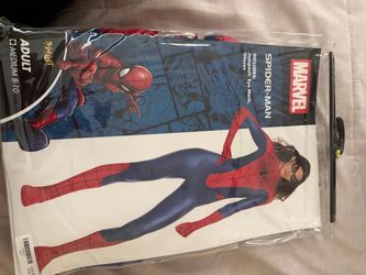 Spider-Man women custume size medium 8-10 used once $25