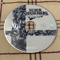 Super Smash Bros Brawl DISC ONLY (Wii)