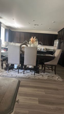 Dining and living room set