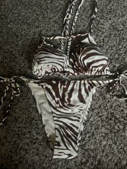 zebra bikini