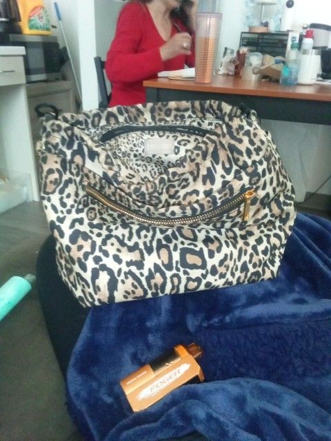 Chicos Leopard Bag.