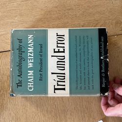 Trial And Error  Chaim Weizman ( Rare )