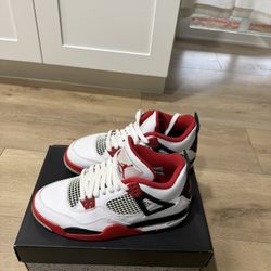 Jordan 4 Red Cement 