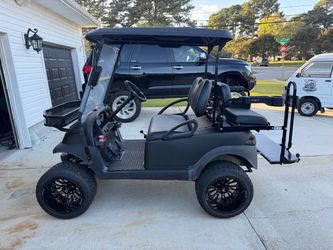 2015 club car gas golf cart lifted