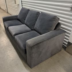 Blue Velvet Couch