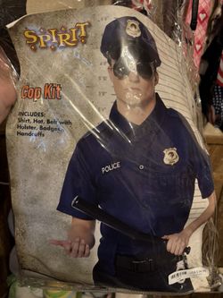 ADULT COP COSTUME SIZE LARGE/XL