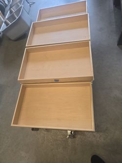 6 Pullout Drawer Boxes